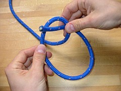 Palstek mit Quicktwist, 4. Schritt