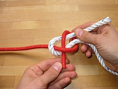 Schotstek geschlagen, 3. Schritt