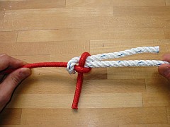 Schotstek geschlagen, 4. Schritt