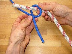 Schotstek mit Quick-Twist, 3. Schritt