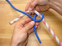 Schotstek mit Quick-Twist, 4. Schritt