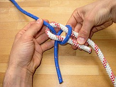 Schotstek mit Quick-Twist, 5. Schritt