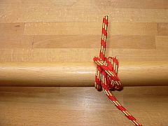 Stopperstek an einer Spiere mit zus�tzlichen T�rns