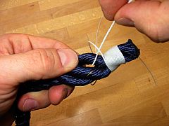 Segelmacher-Takling, 2. Schritt