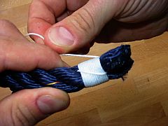 Segelmacher-Takling, 4. Schritt