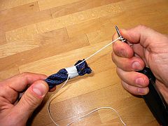 Segelmacher-Takling, 6. Schritt